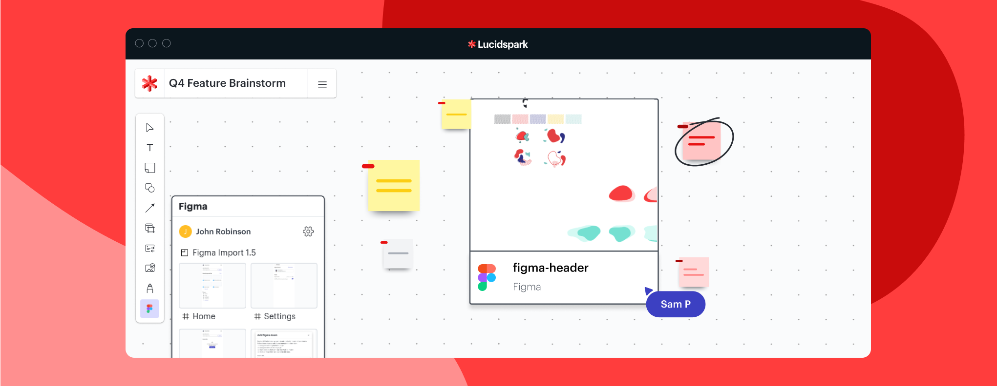 Figma - Lucid integration - Centralize project information and increase team alignment 